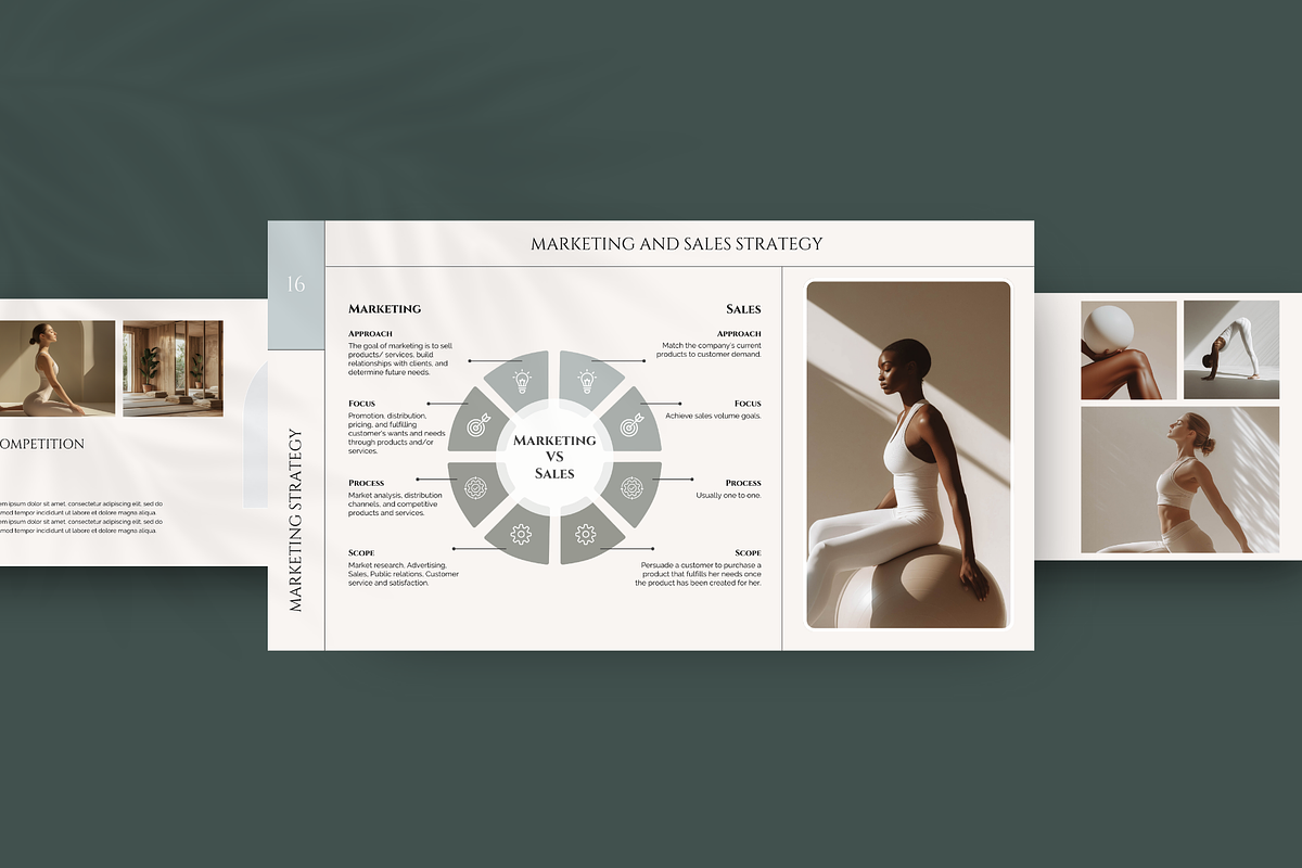Canva Pilates Studio Pitch Deck, a Presentation Template by Bonita Digital Design (Photo 6 of 6)