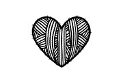 Knitted Heart Love Vector Bundle, an Illustration by Designs_River (Thumbnail 12 of 53)