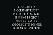 Qeogoos - Modern Logo Font, a Serif Font by Iqsiart Studio (Thumbnail 5 of 8)