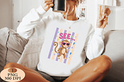 See... Monkey Summer PNG, an Illustration by Daily.Designs (Thumbnail 6 of 6)