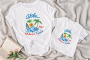 Hawaii Family Vacation T-Shirt Print, an Object Graphic by Paul Lesser (Thumbnail 2 of 6)