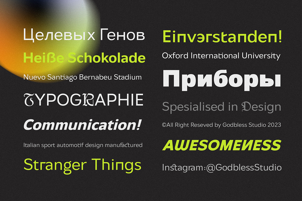 Netadyne, a Sans Serif Font by Godbless Studio (Photo 7 of 9)