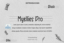 Myellies Pro - Handwriting Font