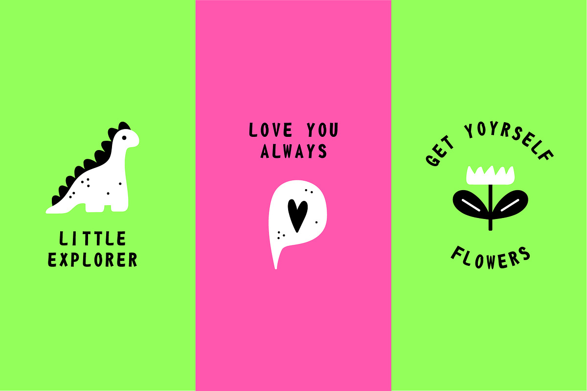 CUTE! Vector Doodle Set, an Illustration by katieromanoff_art (Photo 3 of 11)
