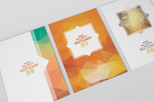 Set Of Autumn Brochures