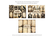 Gothic Junk Journal Pages, an Object Illustration by GlamArtZhanna (Thumbnail 2 of 10)