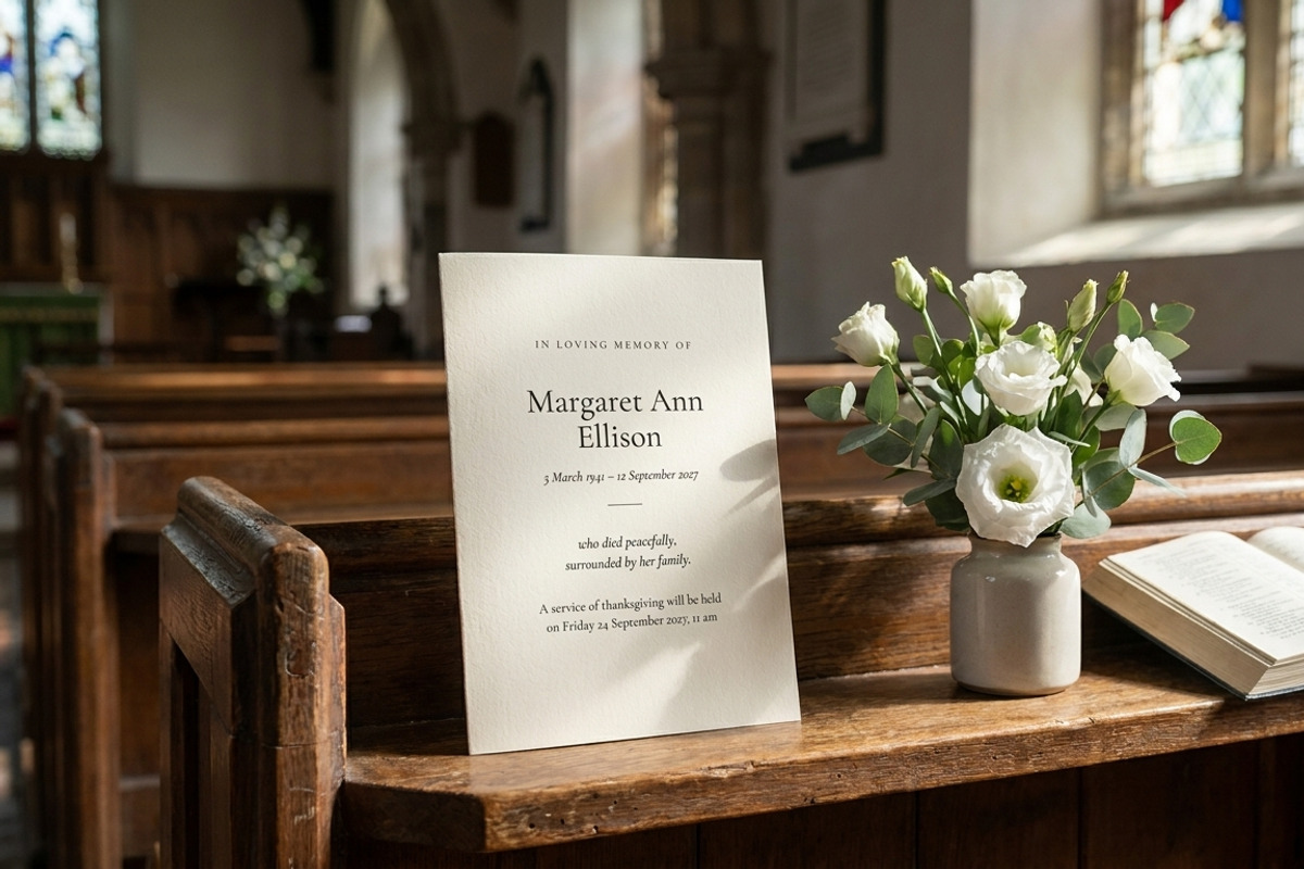 Memorial Stationery 100 Templates V2, an Invitation Template by pawellpi (Photo 48 of 90)
