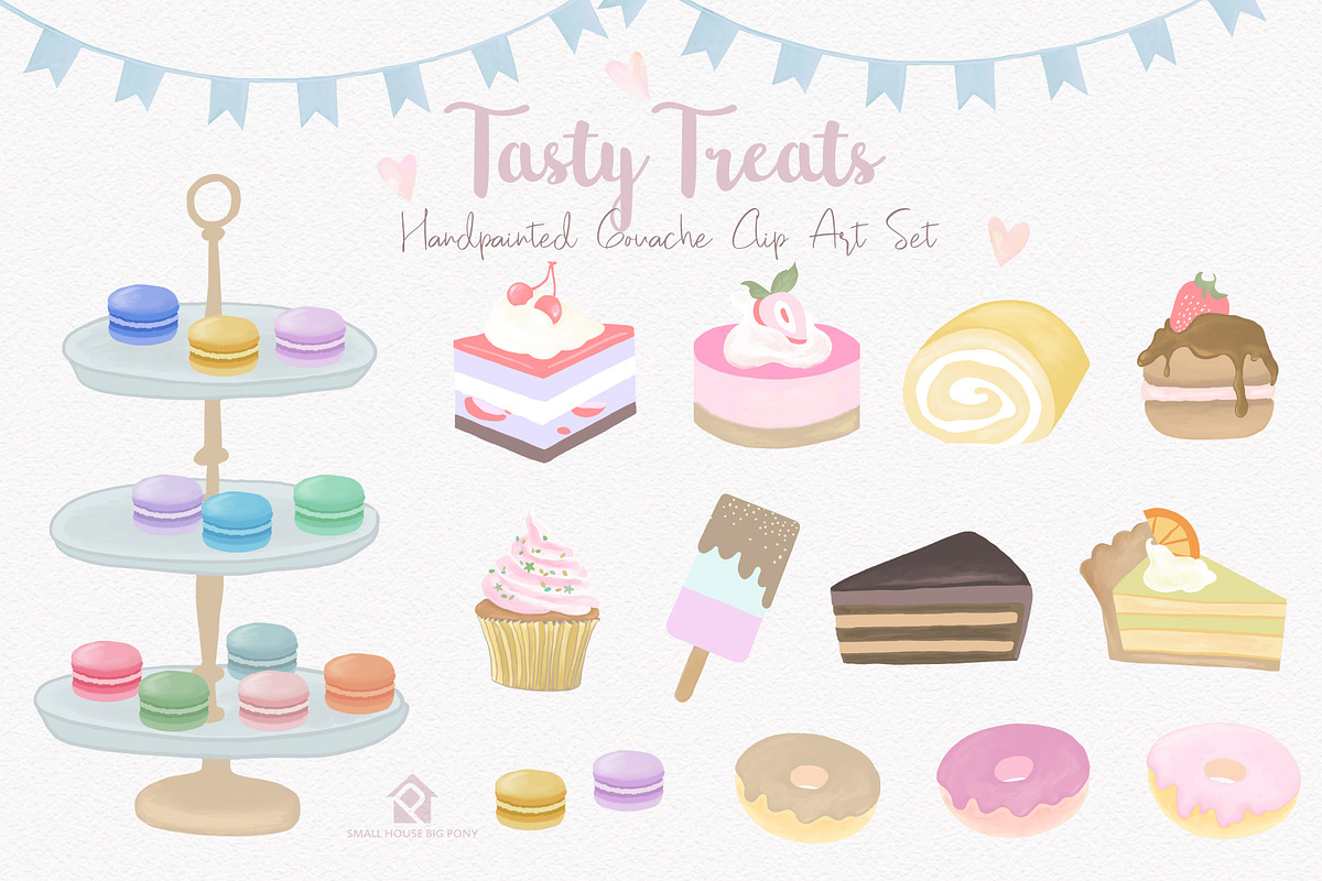 All New!! Mega Pastel Bundle Series, a Graphic by SmallHouseBigPony (Photo 3 of 18)