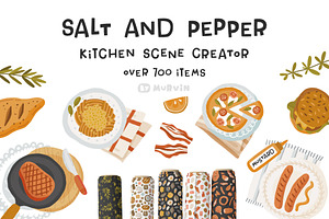 Kitchen scene creator