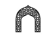 Islamic Arch Window Vector Bundle, an Illustration by yasushie (Thumbnail 21 of 51)