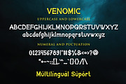 Venomic, a Font by JprintStudio (Thumbnail 6 of 6)
