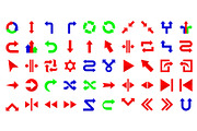 100 Arrows Flat Style Icons, an Icon by sripfoto (Thumbnail 3 of 3)