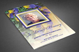Farewell Funeral Program Template