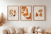HONEY ALMOND | Frame mockup set, a Household Mockup by SCHÉRI (Thumbnail 9 of 17)