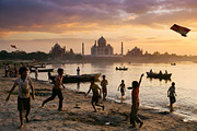 Children playing on the river bank, a Person Photo by nandinigraphics (Thumbnail 1 of 3)