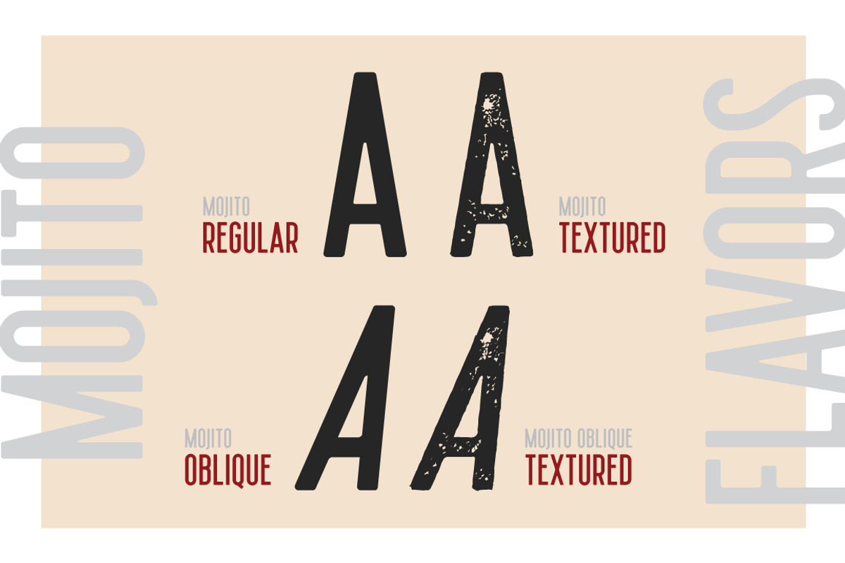 Mojito - Semi Condensed Sans preview 3