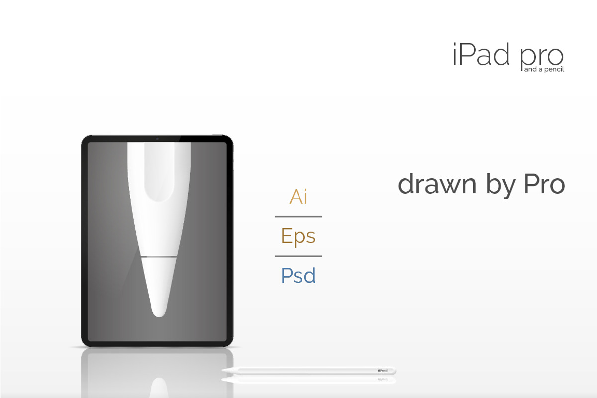 NEW Apple iPad Pro mock up! (PSD+AI), an iPhone Mockup by voin_Sveta (Photo 5 of 12)