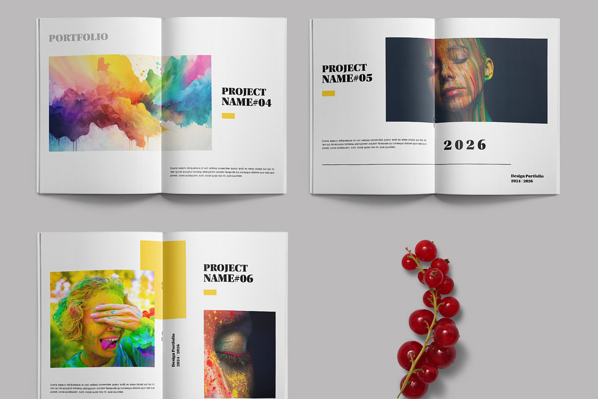 Portfolio Magazine Layout, a Magazine Template by ContestDesign (Photo 3 of 3)
