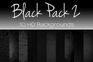 Black Pack 2 HD Texture Backgrounds, a Texture Graphic by SkyvaraSupply