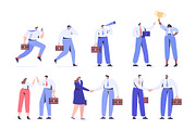 Big Vector set of people characters, a Person Illustration by Vector_Art (Thumbnail 19 of 25)