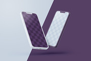 iPhone 12, 13, 14 Pro Clay Mockup, an iPhone Mockup by Deeplab (Thumbnail 8 of 53)