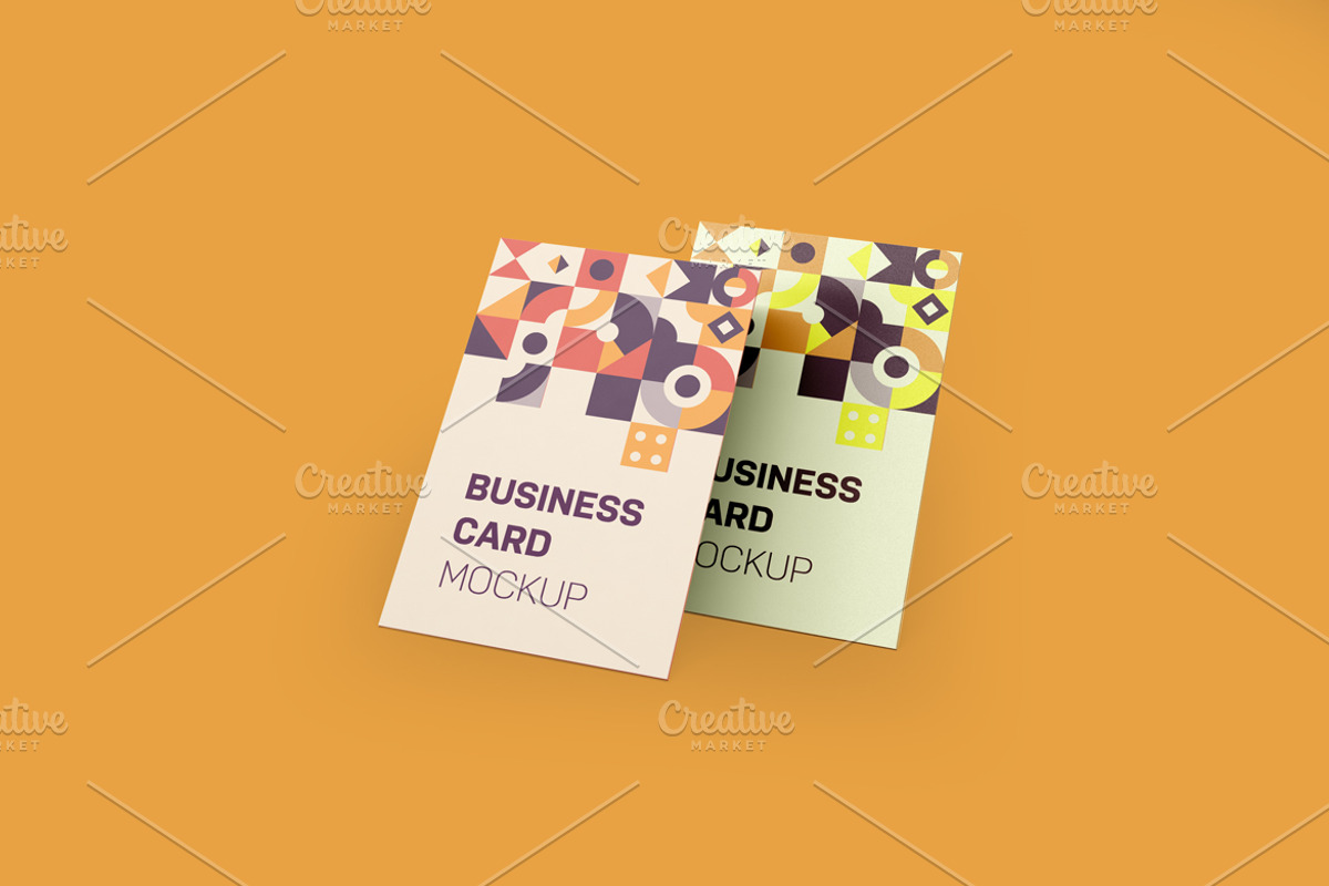 Business Cards Mockup, a Packaging Mockup by Qaleb Studio