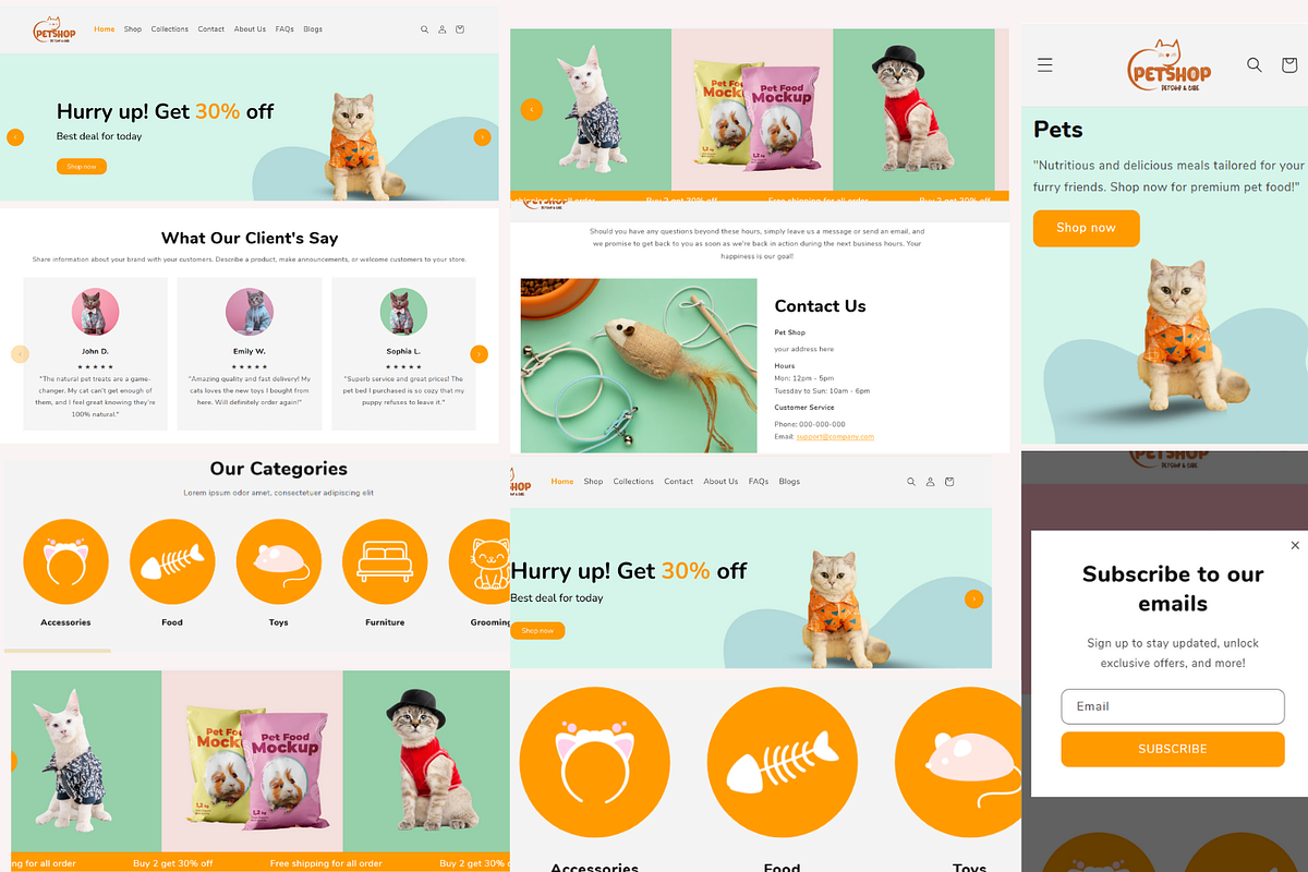 Pet Shop -Multipurpose Shopify Theme, a Shopify Template by Xynotheme (Photo 3 of 7)