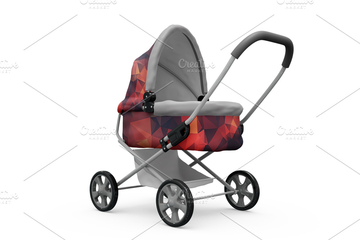 Baby Stroller Mockup, a Mockup by PixelMockup (Photo 7 of 17)