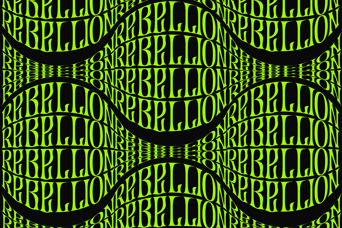 Elvaqir Rock and Roll Typeface, a Font by Designsation (Photo 10 of 10)