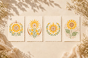 Midsummer Folk Symbols Vector Set, a Seasonal Illustration by Christine Krahl (Thumbnail 2 of 11)