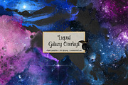 Liquid Galaxy Overlays, a Texture Graphic by Digital Curio (Thumbnail 1 of 3)