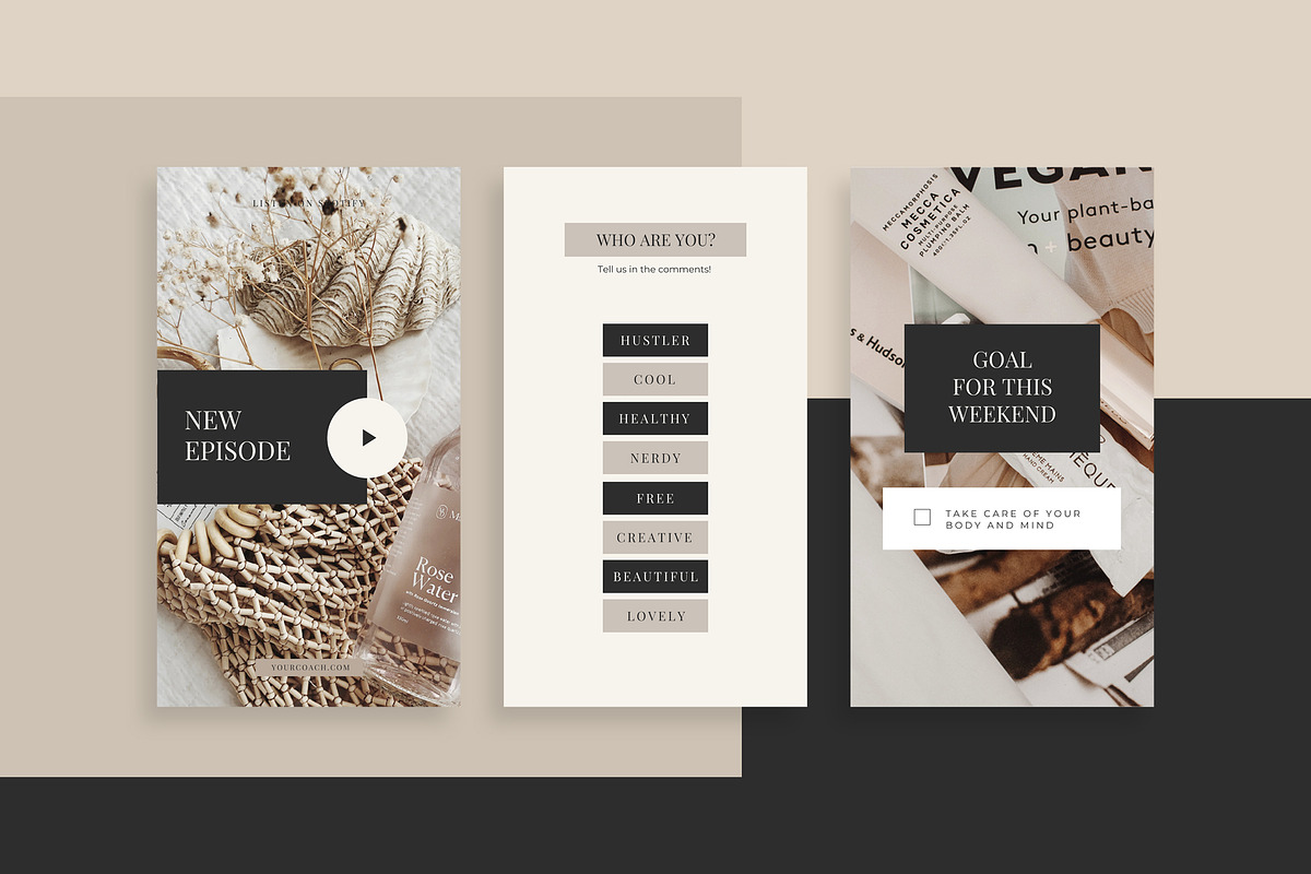 Instagram Creator Coach Influencer, a Social Media Template by Design District (Photo 4 of 33)