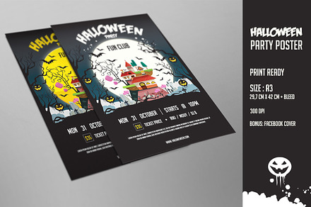Halloween Party Poster