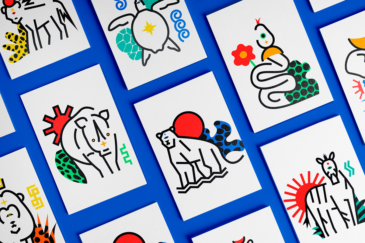 Totem. Vector animals and plants set, an Animal Illustration by Oliana Moroz (Photo 4 of 23)