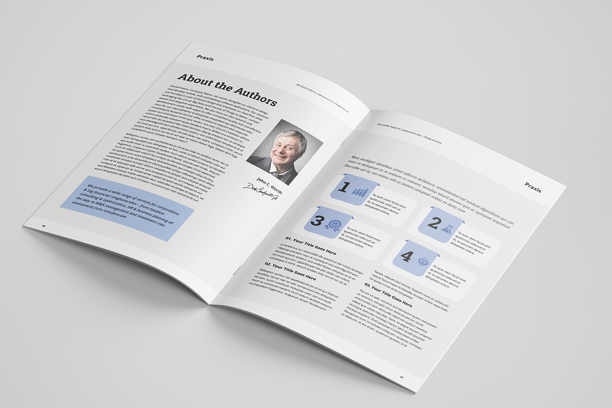 White Paper Template Word, a Brochure Template by azadcsstune (Photo 5 of 9)