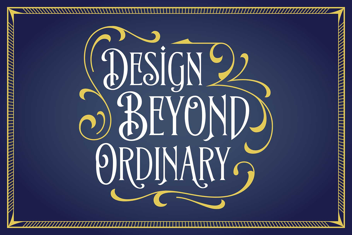 Blacknose - Vintage Inspired, a Serif Font by Arterfak Project (Photo 3 of 11)