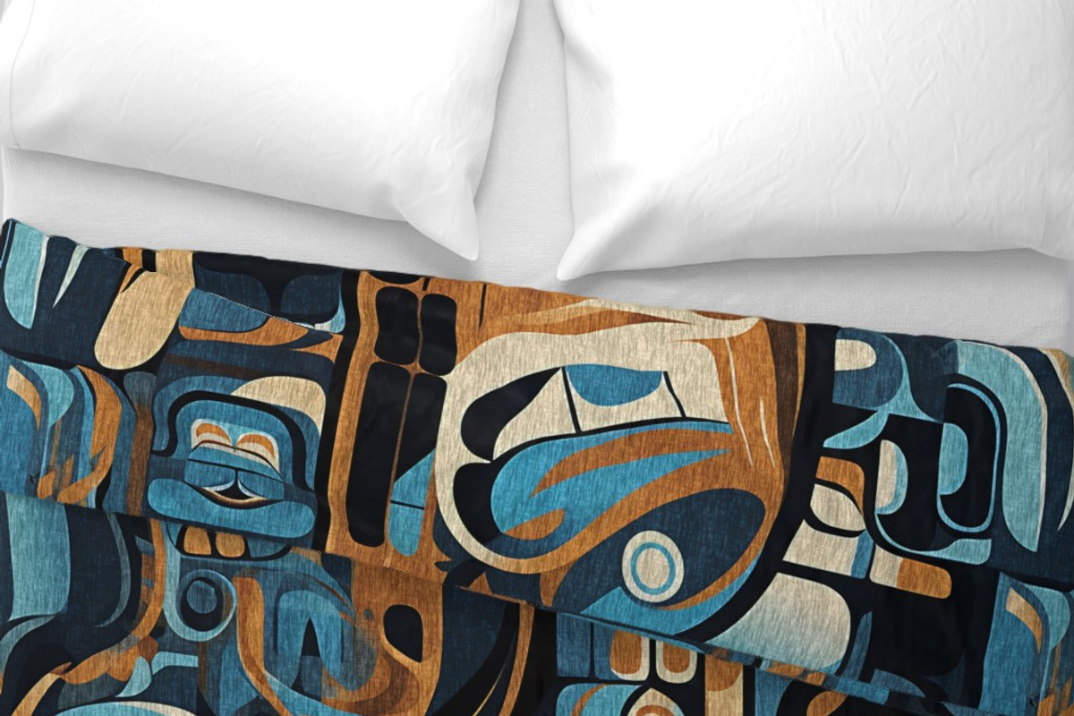 Repeat Pattern Tiki Tribal 46, a Pattern Graphic by Design Haus Gallery (Photo 3 of 5)