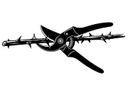 50 Professional Garden Shears Vector, an Illustration by hafijul (Thumbnail 26 of 51)