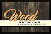 24 Styles - Wood Collection, a Layer Style Add-On by Designer Essentials (Thumbnail 1 of 2)