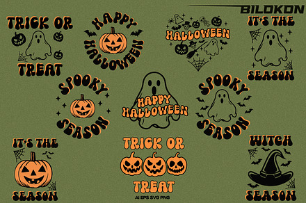 Happy Halloween Design SVG Bundle