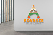 Advance Letter A Logo3, a Branding & Logo Template by Josuf Media (Thumbnail 1 of 3)