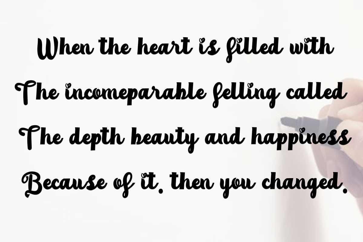 Quince, a Handwritten Font by FreshTypeINK (Photo 6 of 8)