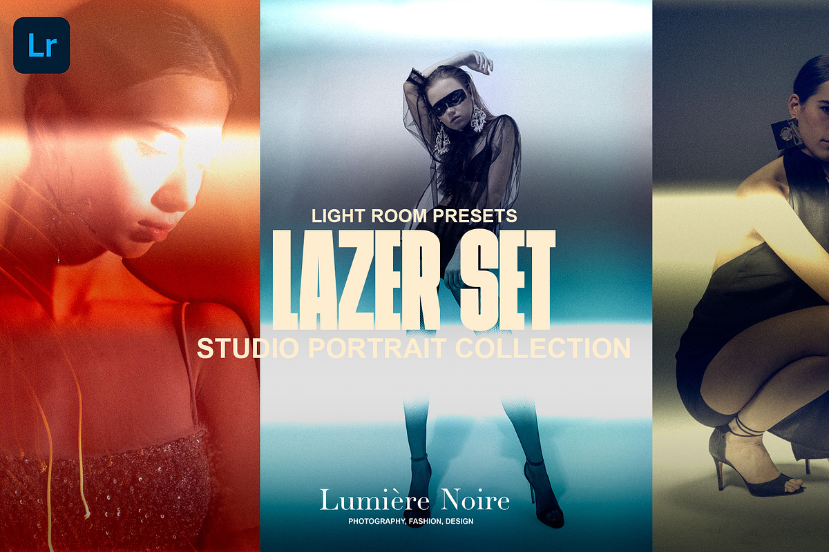 Lazer Studio Portrait LR Presets, a Preset Add-On by Lumière Noire Studio (Photo 1 of 6)
