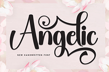 Angelic | Script Font