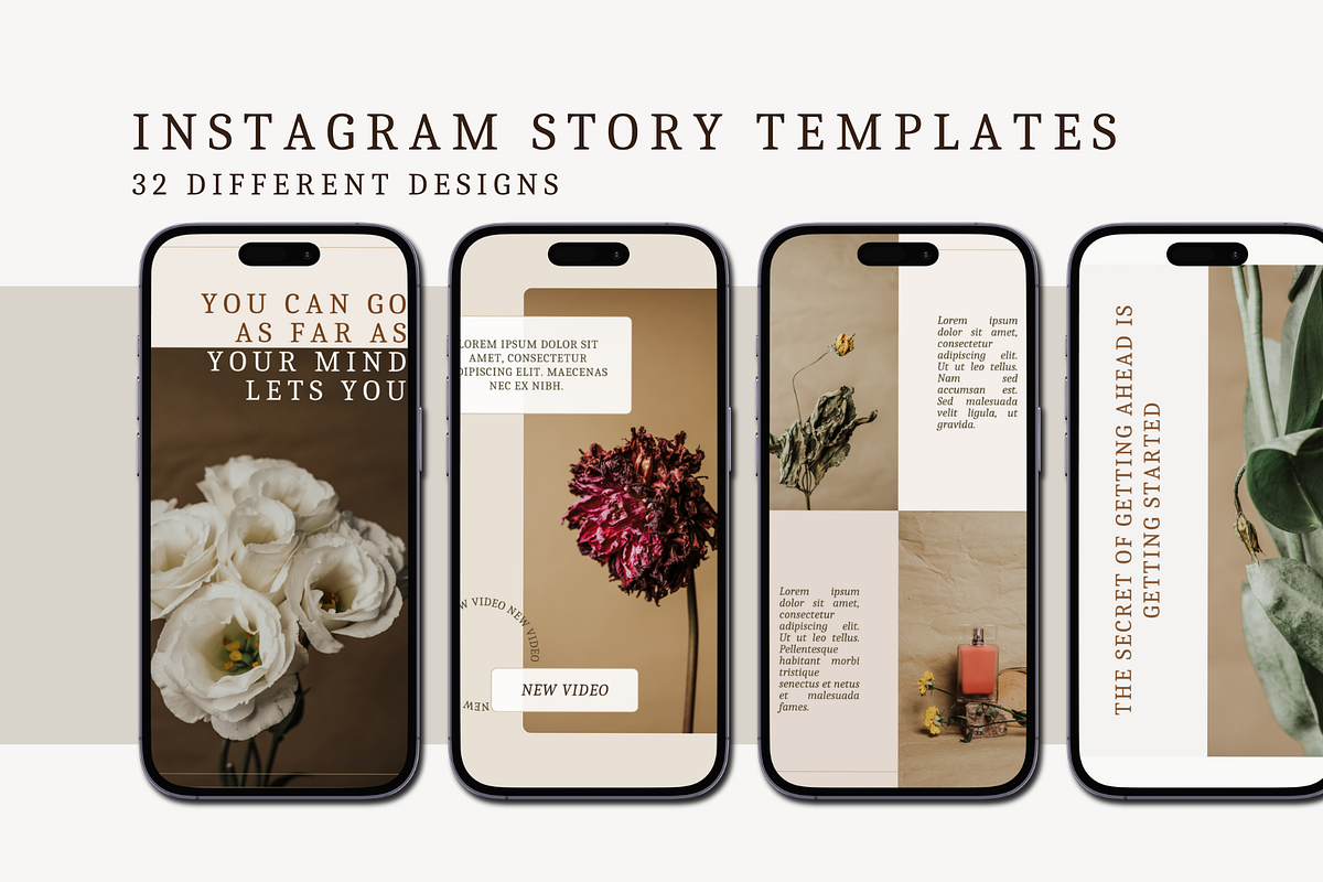 INSTAGRAM STORY CANVA TEMPLATE