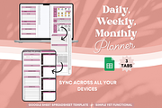 All-in-One Planner Template, a Templates & Theme by bellaROSEworkshop (Thumbnail 4 of 10)