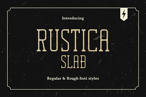 Rustica Slab Font