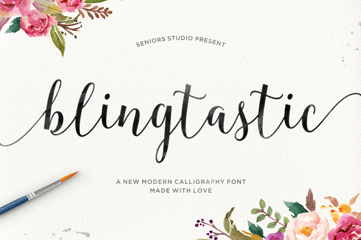 Font Collection | 33 Fonts, a Script Font by Seniors (Photo 42 of 66)