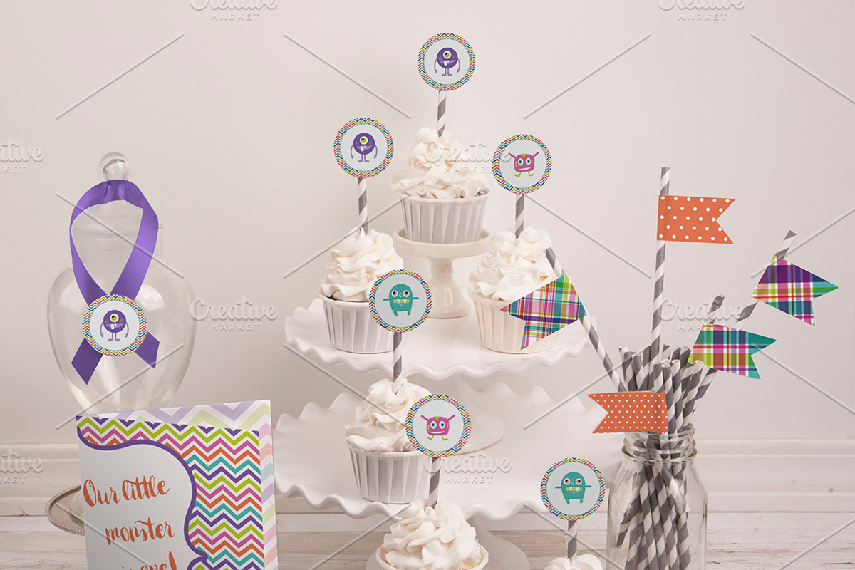 Party Printables Mock-Up!, a Cups & Container Mockup by Snark Heart (Photo 4 of 4)