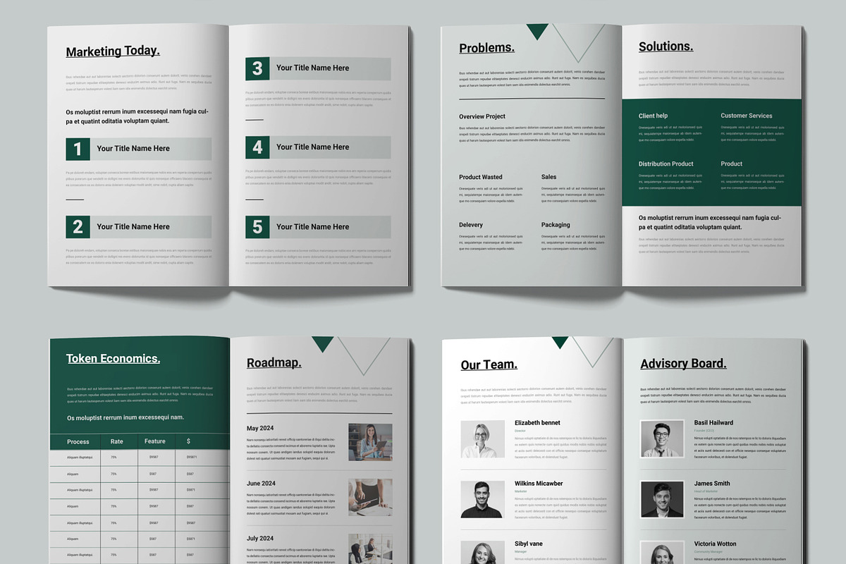 White Paper Design Layout, a Brochure Template by ContestDesign (Photo 3 of 4)